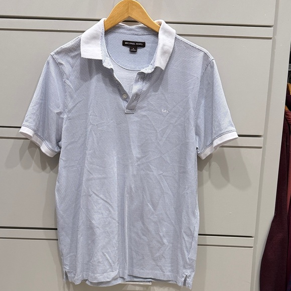 Michael Kors Other - Michael Kors Blue and White Polo Shirt for Men